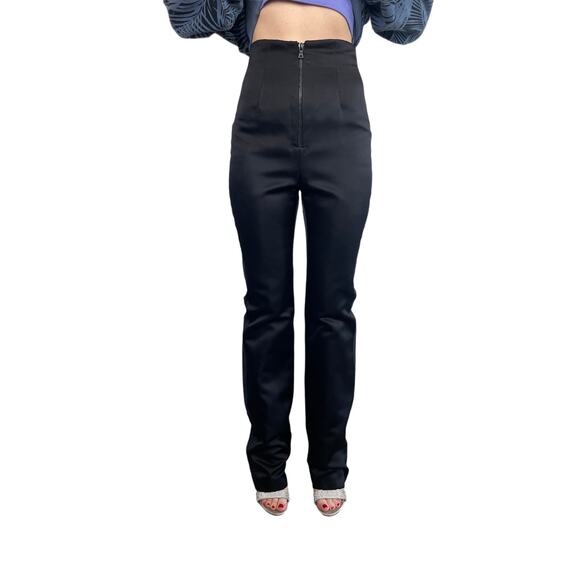 NWT Karolina Zmarlak Silk Dress Pant, Size XXS